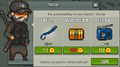 1.0.0 Trader. He had an infinite amount of coins to buy items but had limited features.