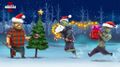 Chopper as seen in a Christmas preview image alongside Runner and Fast Zombie